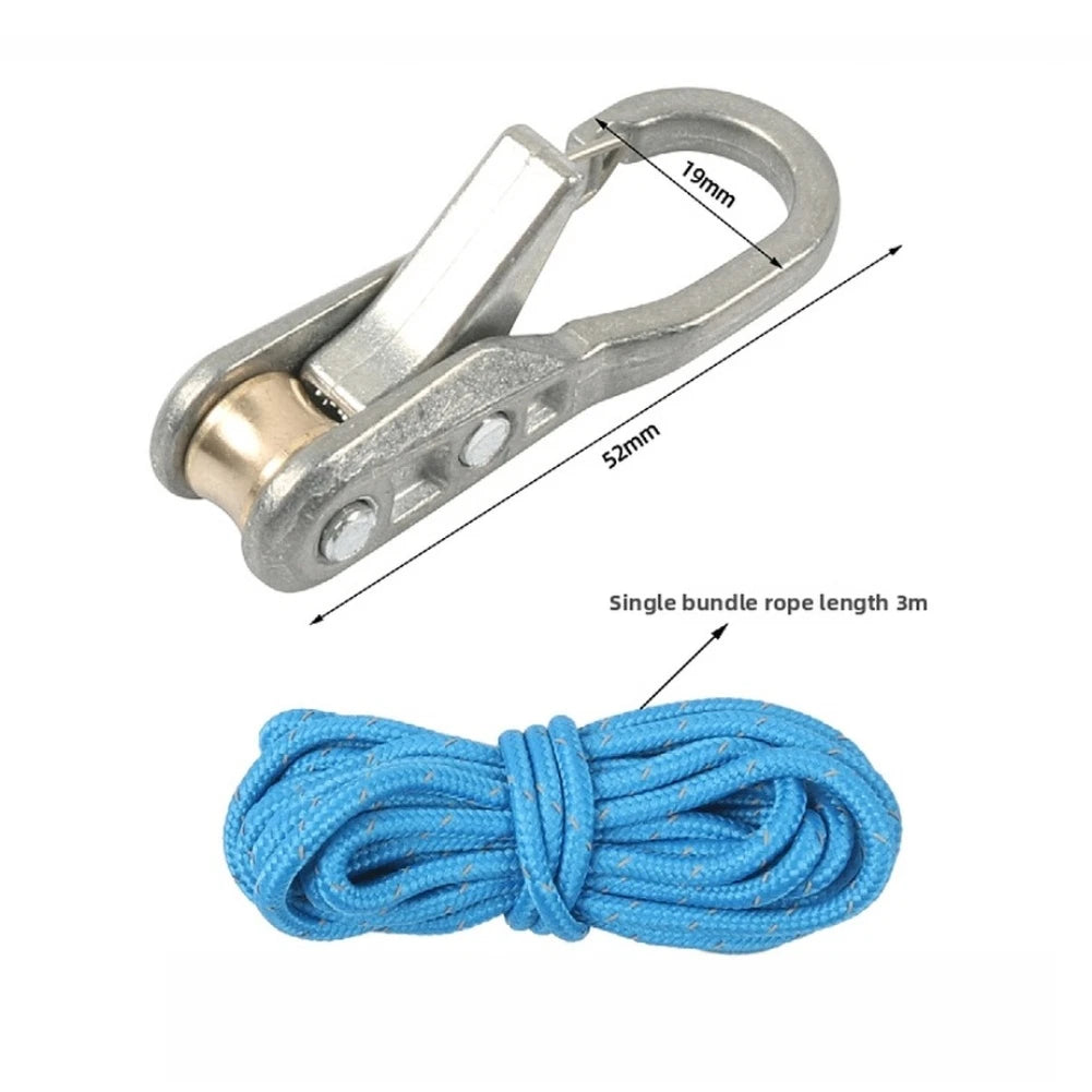 Stainless Steel Rope Tensioner with Roller Lock for Marine Use (Outdoor)