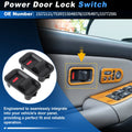 2X Power Door Lock Switch 15172121 for Chevy Avalanche Silverado Suburban (2001–2006)