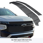 Upper Black Billet Grille Insert for Chevy Tahoe (2021-2024)