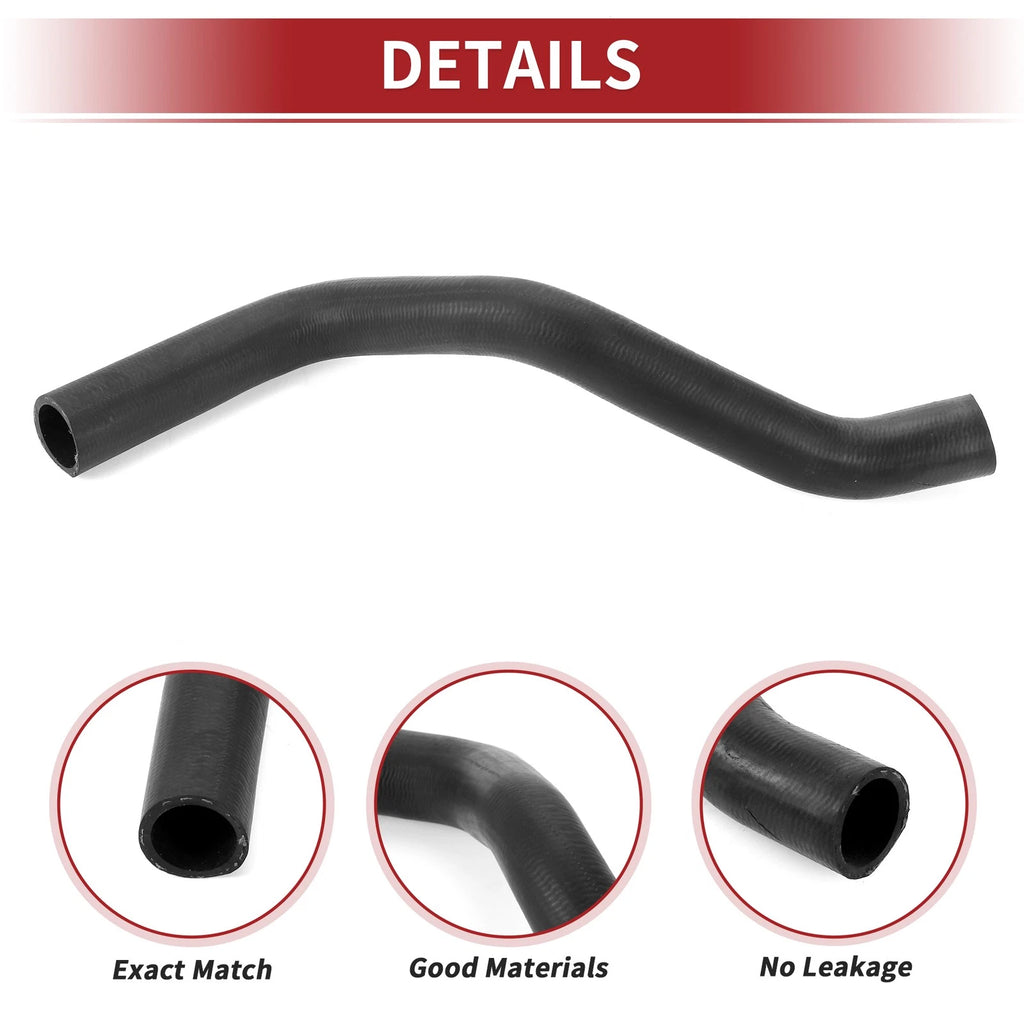 Radiator Hose for Honda Civic (2006–2011) No. 19502RNAA01 Rubber Black