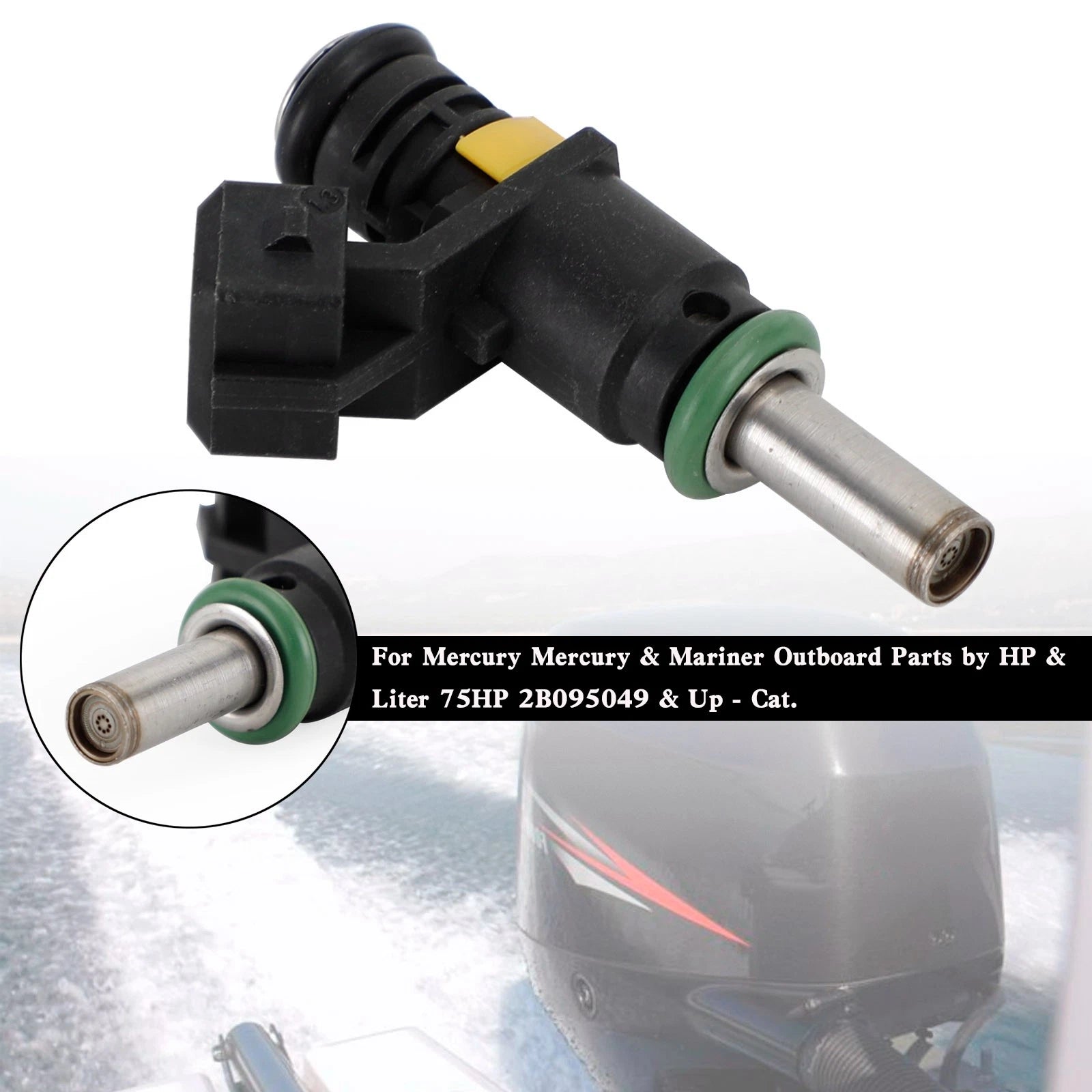 8M6002428 Fuel Injector for Mercury Outboard Motor 150HP (4-Stroke)