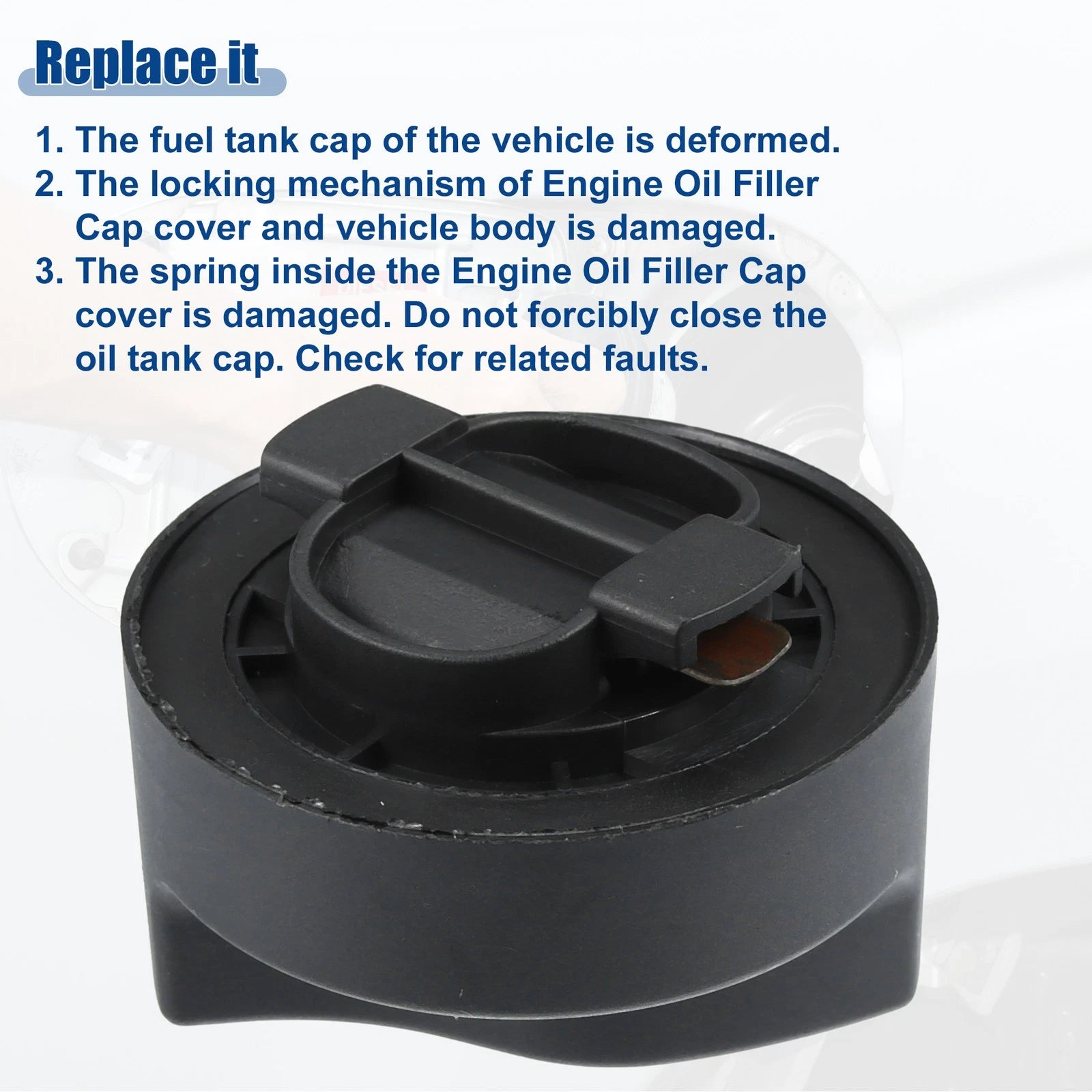 Engine Oil Filler Cap for Mercedes-Benz C230 C280 C300 C350 CL600 CLK350 (2000–2010)