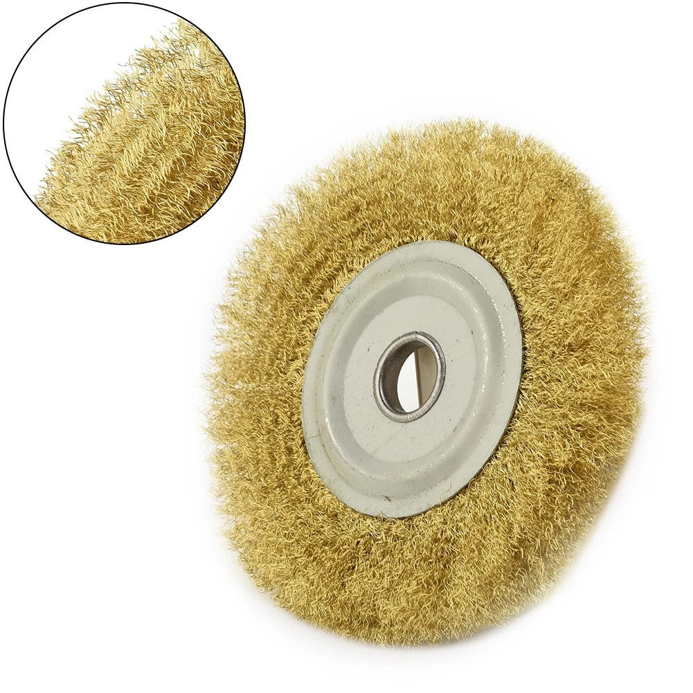 Deburring Copper Wire Wheel Brush for Grinder (Set of 4)