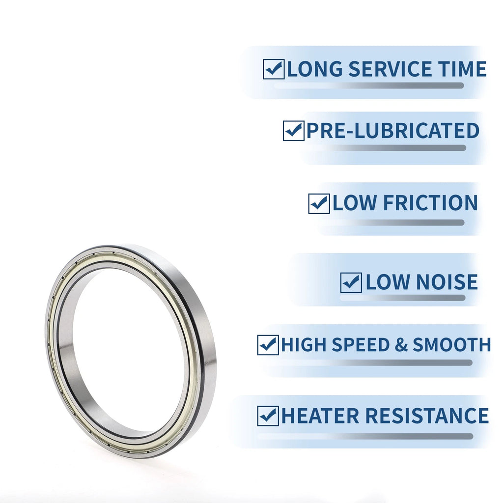 Deep Groove Ball Bearing P6 for Scooter Skateboard Wheel (130x165x18mm)