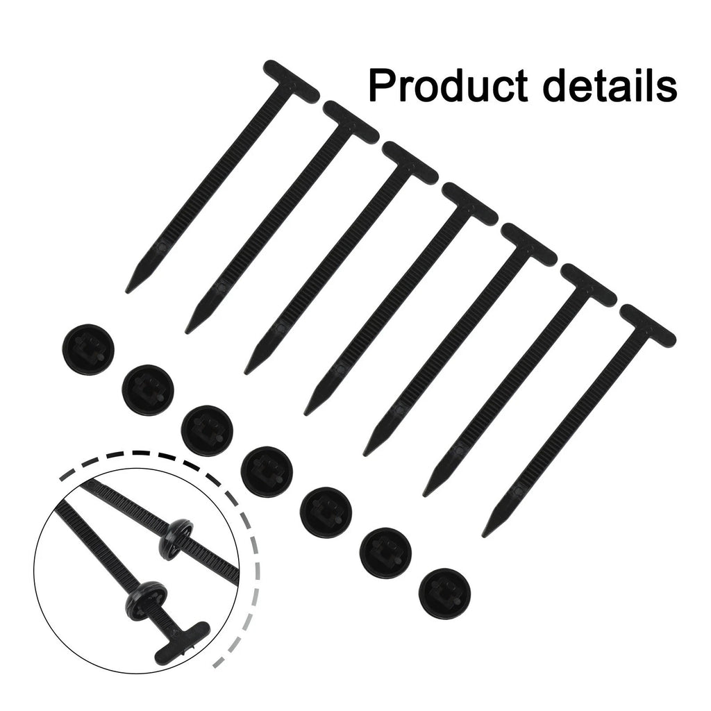 100pcs Nylon Cable Ties for Automotive Repairs