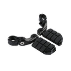 1.25" Adjustable Highway Short Angled Foot Pegs for Harley