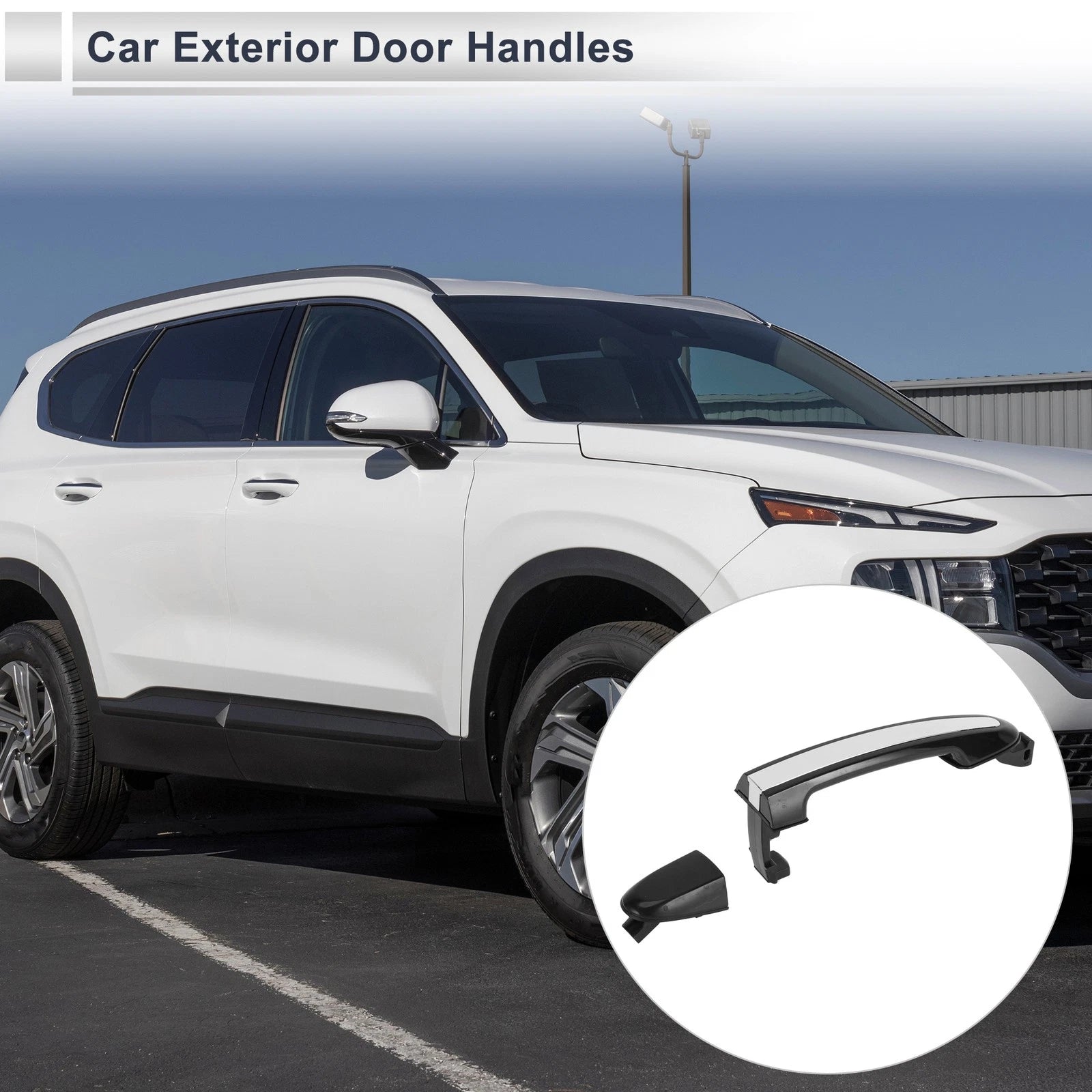 Front Right Door Handle for Hyundai Santa Fe (2007–2012)