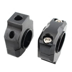28mm CNC Motorcycle Universal Handlebar Fat Bar Riser Mount Clamp