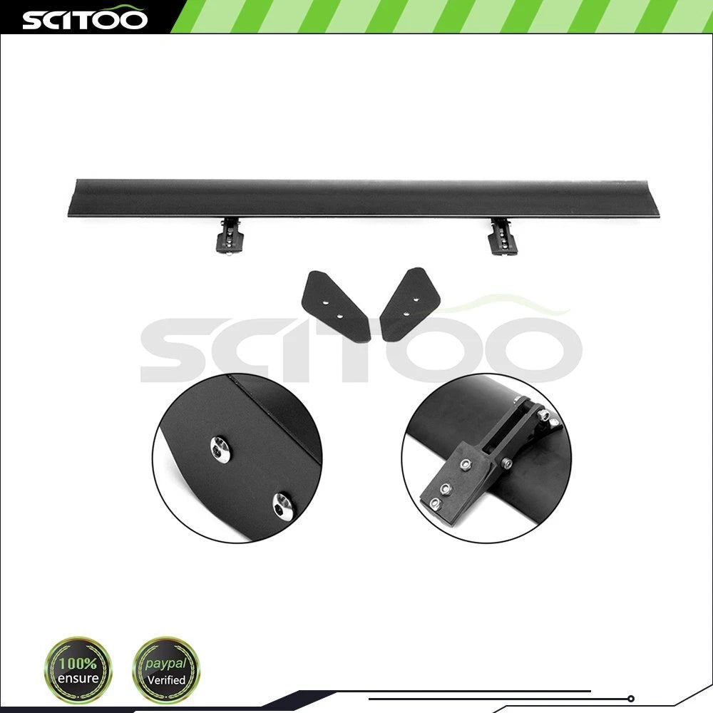 Aluminum GT Style Racing Spoiler Wing for Universal Hatchbacks