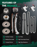 Timing Chain Kit for Toyota 4Runner Tacoma Tundra (2003–2012) 4.0L V6