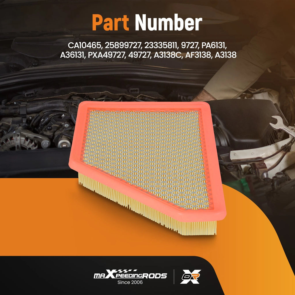 Engine Air Filter for Chevrolet Equinox L4 (2010–2017)