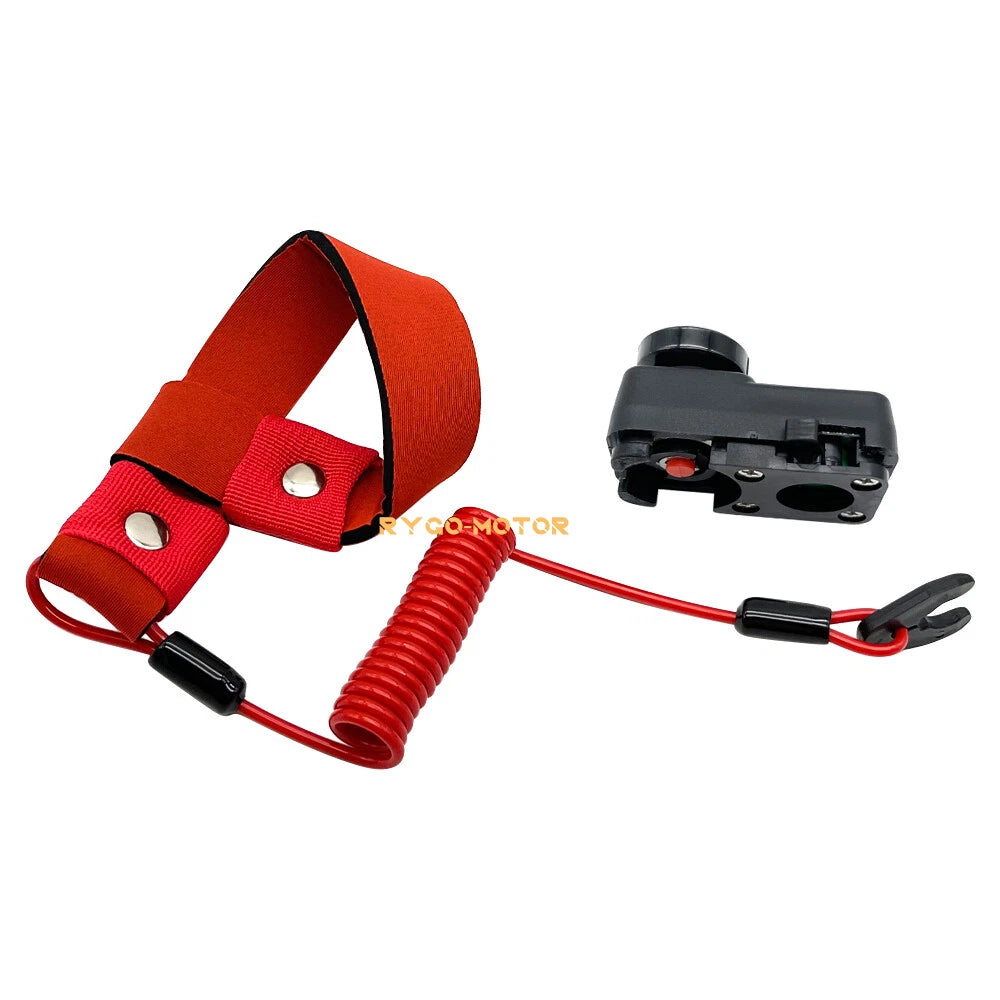 Kill Stop Switch & Safety Tether Lanyard for Kawasaki Jet Ski JS800 (2003–2011)