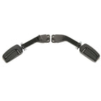Black Rear Footpeg Mount Bracket for Harley Dyna Super Glide Low Rider (06-17)