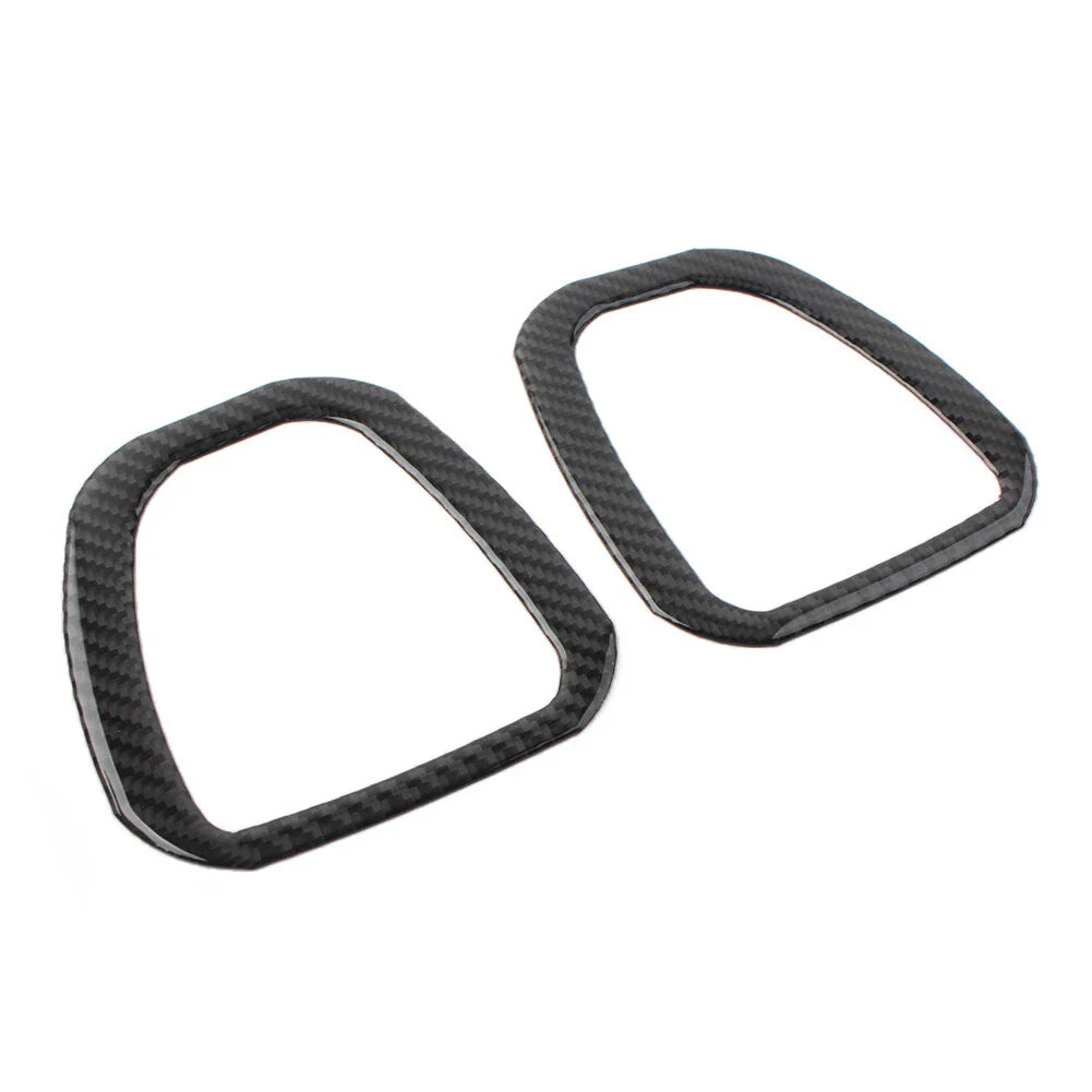 Black Rear Seat Adjustment Switch Frame Trim for Jeep Wrangler (2018-2021)