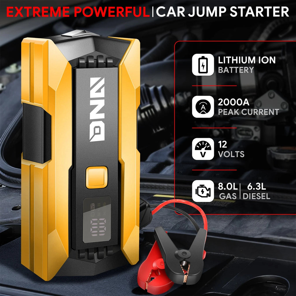 15000mAh Power Bank Vehicle Battery Booster Jump Starter for All Vehicles