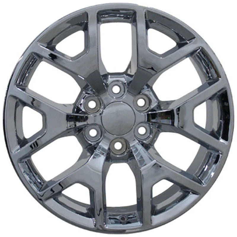 Chrome Wheel 20x9 Replacement for 2003–2014 Chevy Express (1 Wheel)