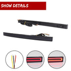 Smoke Red LED Rear Bumper Reflector for Chevy Corvette C7 (2014–2019)