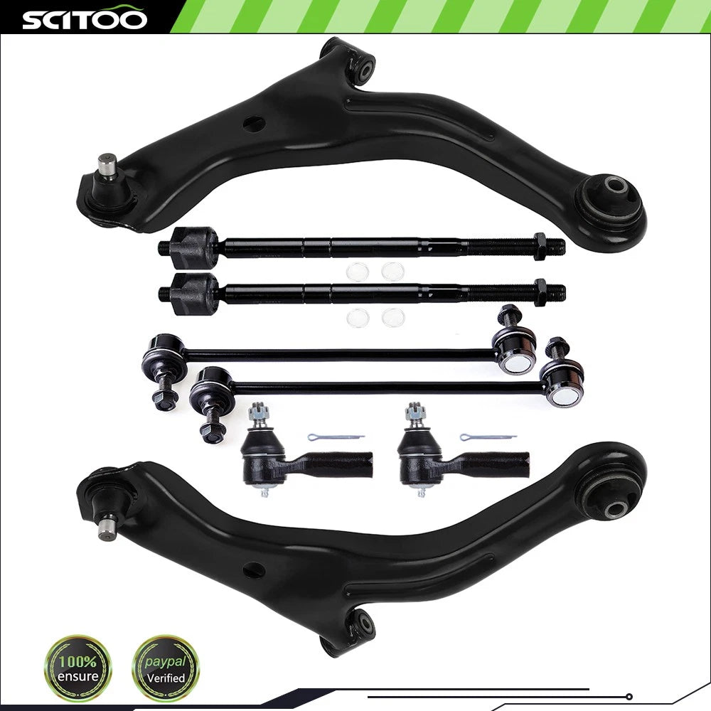 Front Lower Control Arm Tie Rod End Sway Bar for Ford Escape Mazda Tribute (2005–2009)