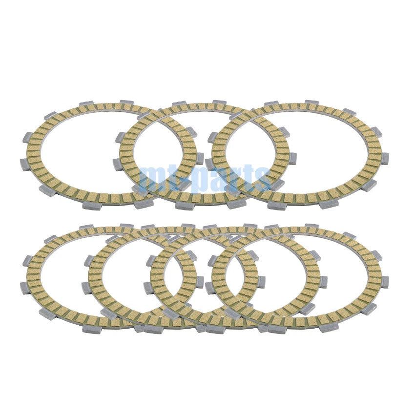 Clutch Friction Plate Kit for Kawasaki ZX400 ZZR400 (1990–2006) / GPZ400R (1989)