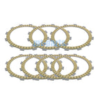 Clutch Friction Plate Kit for Kawasaki ZX400 ZZR400 (1990–2006) / GPZ400R (1989)