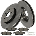 Front Brake Pad & Rotor for Jeep Grand Cherokee (2018) 12.99 in. Diameter