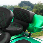 Driver Passenger Seat Backrest Pad for Harley CVO Street Glide (2014-2023)