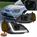 Right Side Chrome Amber Headlight for Nissan Frontier (2009–2021)