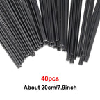 40pcs 200mm Plastic Welding Rods for Car Bumper Repair (Universal)