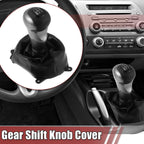 Set of 1 Manual Gear Shift Knob 5 Speed for Honda Civic (2006–2011) 54102-SNA-A01 Black