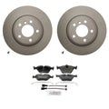 Hella Front Rotors & Bosch QuietCast Brake Pads Kit for BMW X3 (2004–2010)