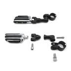 2X 3" Foot Pegs for Harley Touring (1.25" Male Mounting)