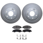 Front Brake Kit 330mm Disc Rotors & TRW Pro Metallic Pads for Cadillac Chevy GMC