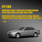 Right Heated Wing Mirror Glass for Mercedes-Benz C 230 (2002–2007)