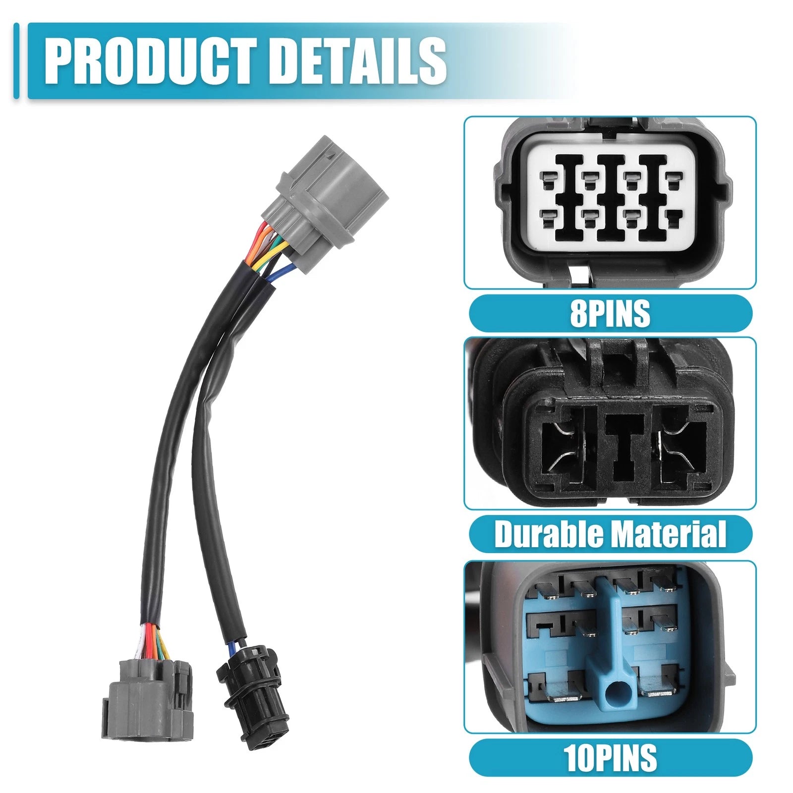 10 Pin OBD2 to OBD1 Distributor Adapter for Honda Civic (1996–1998)