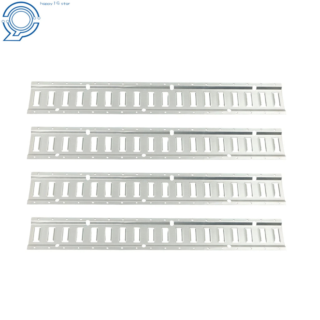 Set of 4 E Track Tie Down Rails for Garage Storage