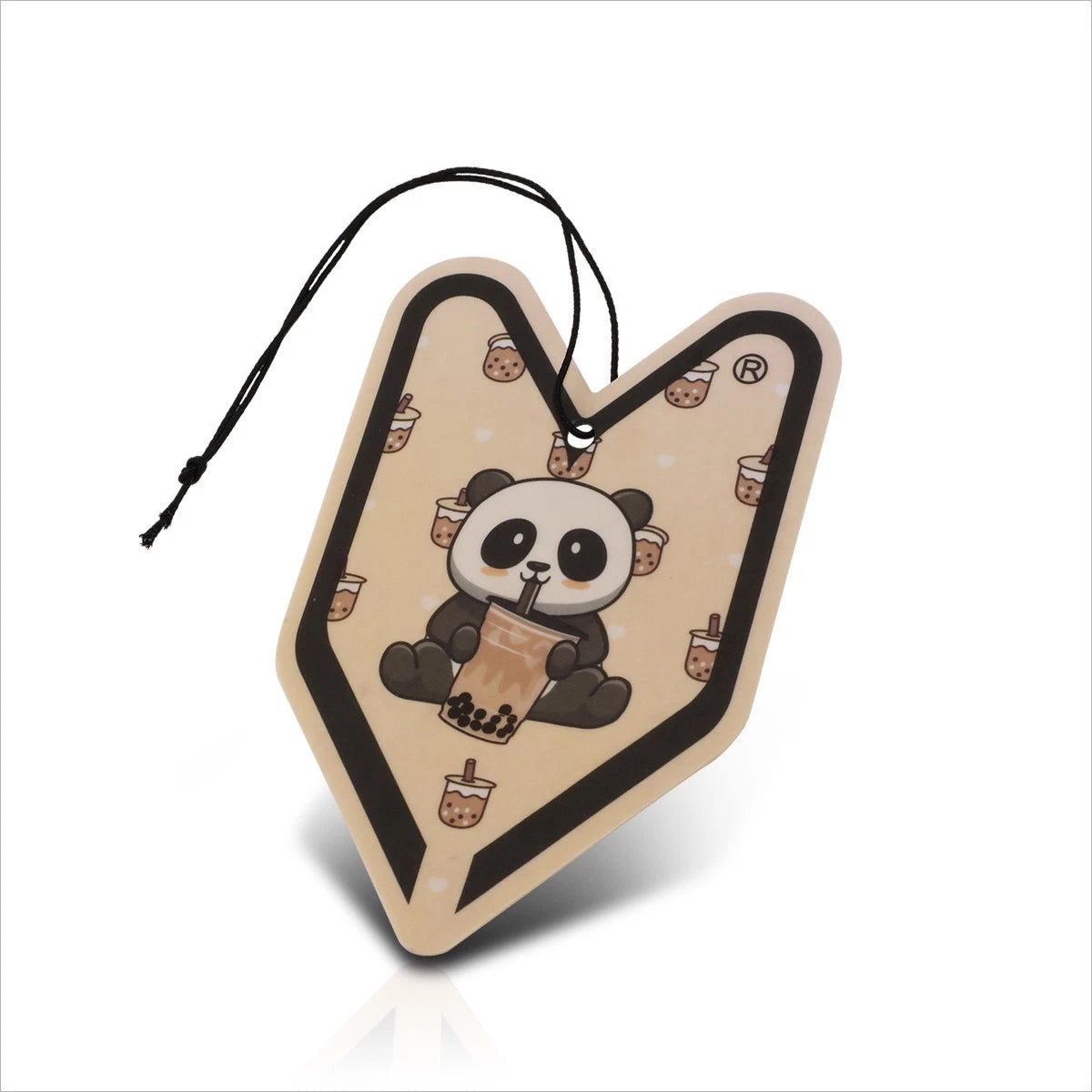 Boba Milk Tea Scent Hanging Air Freshener for Car/Office/Home