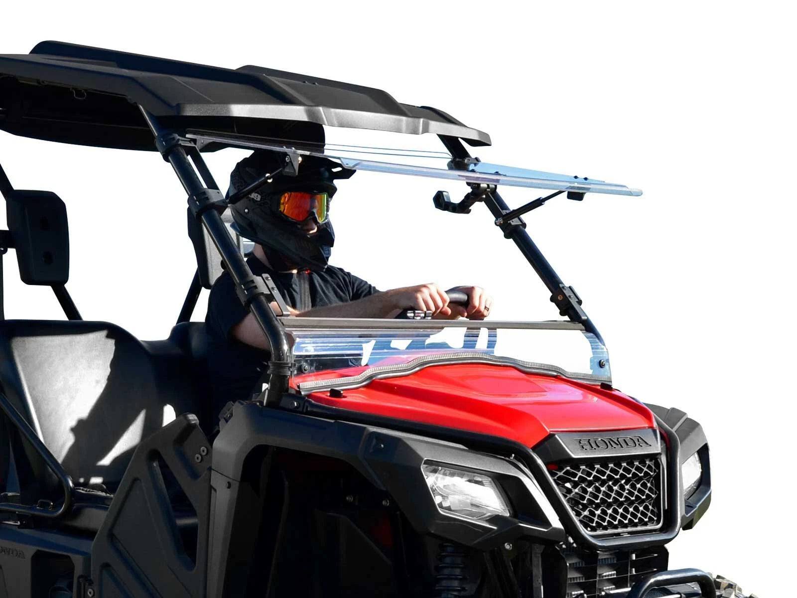 Scratch Resistant Flip Windshield for Honda Pioneer 500/520 (2015–2023)