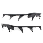 Pair Upper Headlight Lamp Cover Strip Trim for BMW 3 Series E46 (1998–2001)