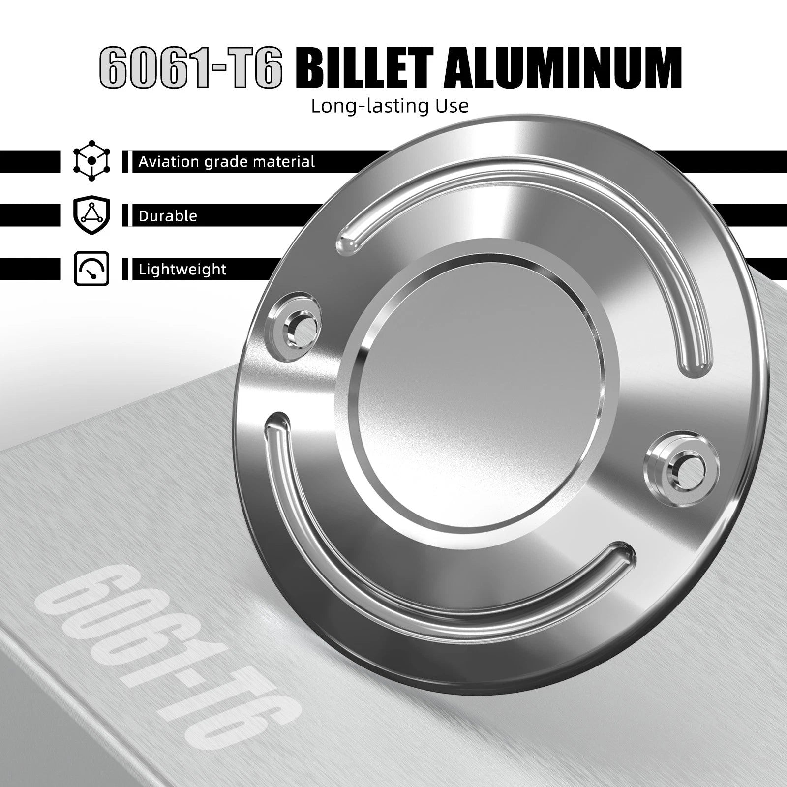 Chrome Timer Cover Cap Protector for Harley Iron 1200 XL1200NS Iron 883 XL883N (2014–2023)