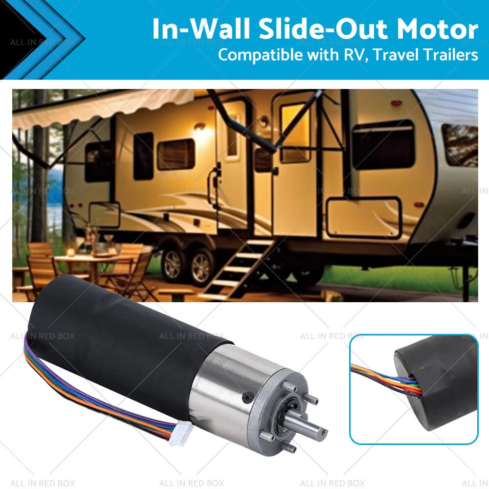 In-Wall Slide-Out Motor 10mm for Lippert Schwintek RV (300:1 236575)