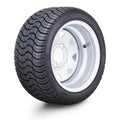 WANDA Golf Cart Tire Assembly 225/35-12 w/4x4" PCD ET-25.4 Silver Wheel (14014)