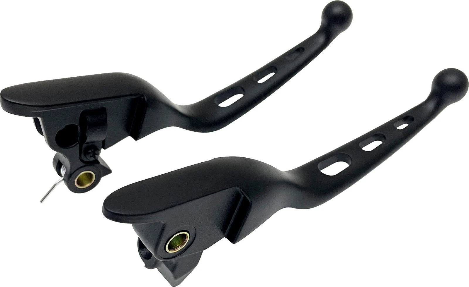 3 Hole Lever Set for Harley Davidson V-Twin Models (2021) - Black