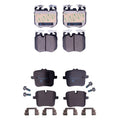 Set of 4 Hella Low-Met Disc Brake Pads for BMW G14 G15 G16 G07 X7