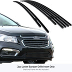 Stainless Steel Black Billet Grille Insert for Chevy Cruze (2015)