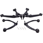 4x Front Upper Lower Control Arms for GMC Sierra 1500 2007-2014 Yukon XL 1500