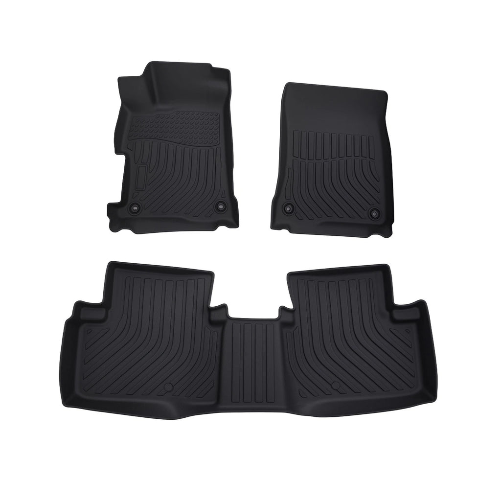 Set of 4 Anti-Slip Black Floor Mats for Acura ILX (2013–2022)