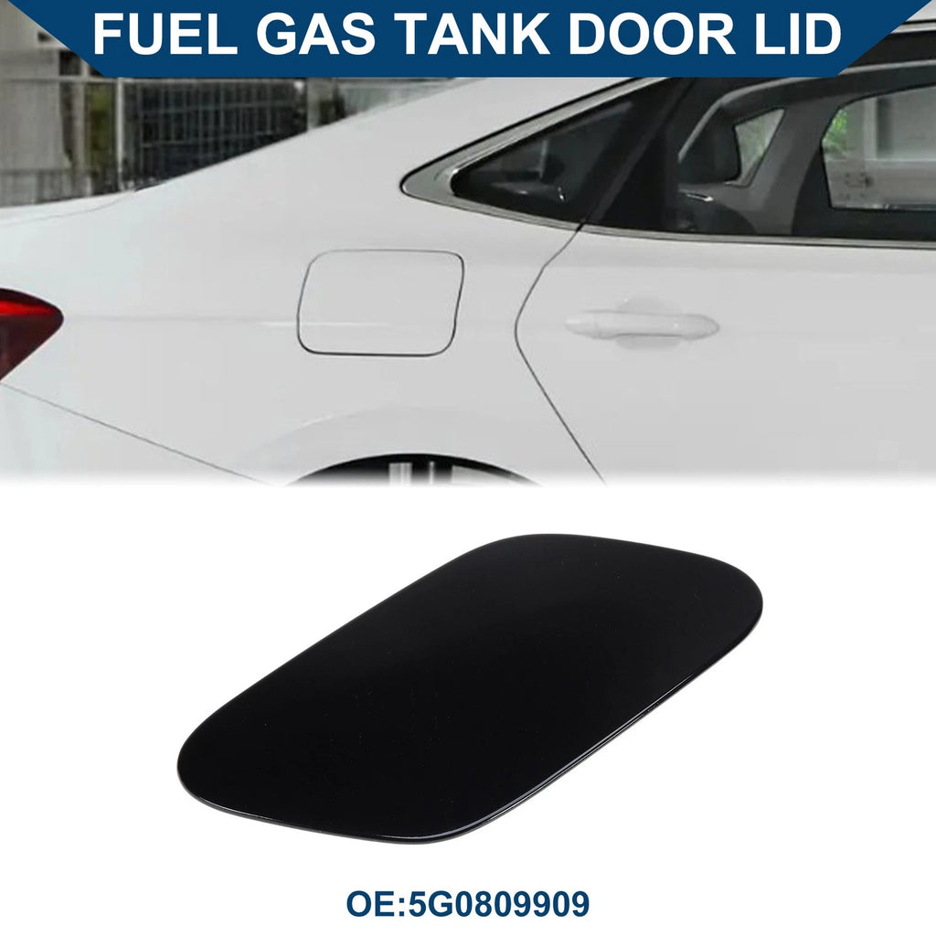 Fuel Tank Door Cap for Volkswagen Golf (2014–2018) - Fuel Filler Flap Cover Black