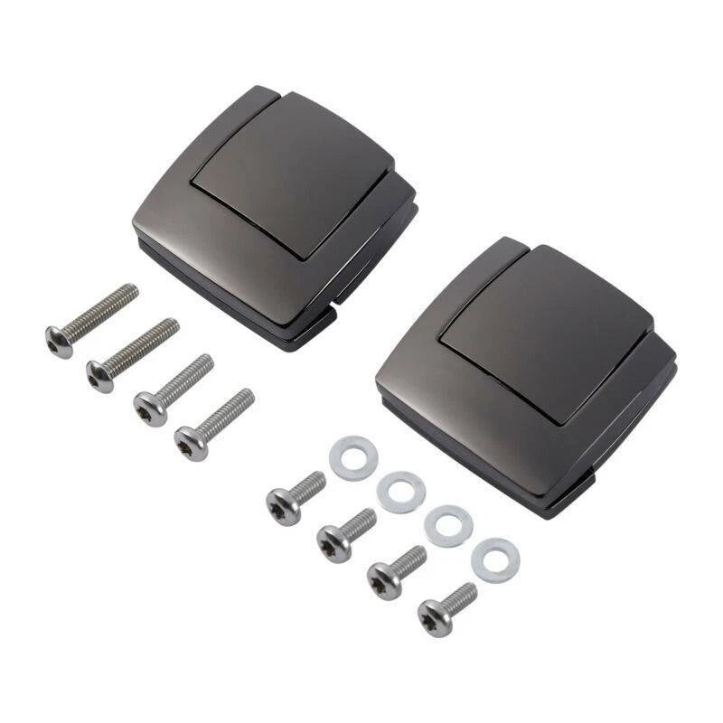 Set of 2 King Chopped Razor Trunk Latches for Harley Touring (1980–2013)