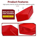Rear Brake Tail Light Lens with Screw for Honda XR250R XR600R (1986–2000)