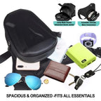 Leg Bag for Motorcycle (Thigh Bag) with Secure Zipper Pockets for Phone